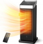 Calefactor OMISOON 2000W - Bajo Consumo, Termostato Ajustable, Control Remoto