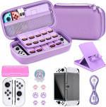Paquete de Accesorios Younik 16 en 1 para Switch OLED con Funda de Transporte y Protector de Consola