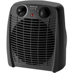 Calefactor Taurus Alpatec New Gobi - 2000W, 2 Intensidades, Negro