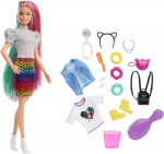Barbie Pelo Arcoiris: Muñeca Rubia con Estilo Salvaje (Mattel GRN81)