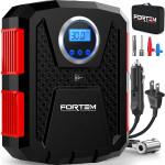 Compresor de Aire Portátil para Ruedas FORTEM de 110V AC 12V