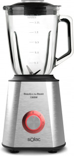 Batidora de vaso SOLAC BV5726 Beauty and the Beast en color gris