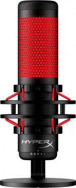 HyperX HX-MICQC-BK QuadCast: Micrófono Independiente para Streamers y Creadores de Contenido