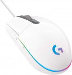 Ratón Gaming RGB Logitech G203 LIGHTSYNC color blanco