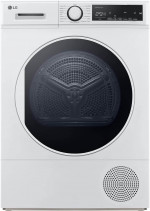 Secadora LG RH80T2AP6RM con bomba de calor 8kg, A++, Blanca, Serie 100