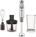 Moulinex QuickChef DD655D - Batidora de mano de 1000 W con regulador de 10 velocidades