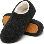 Mishansha Zapatillas de Casa Hombre Invierno Cálidas con Espuma Viscoelástica (Tallas 39-48)