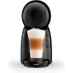 Cafetera Krups Dolce Gusto Piccolo XS, compacta y versátil, 15 bares, 0.8L, negro y gris
