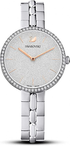 Reloj Swarovski Cosmopolitan con cristales Pavé y brazalete ajustable, tono azul