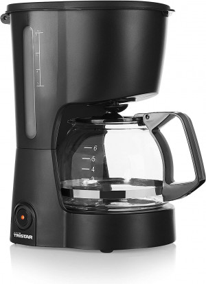 Cafetera de Goteo Tristar 4-6 Tazas Negra con Apagado Automático - Clase A+
