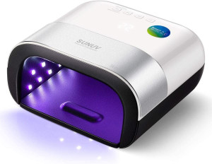 Lámpara LED/UV Profesional para Uñas SUNUV con Sensor Automático y Pantalla LCD