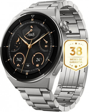 HUAWEI Watch GT 3 Pro, Smartwatch Titanio, Monitorización y Duración Batería