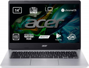 Acer Chromebook 314 CB314-2HT-K9VA - Portátil 14" Full HD (Chrome OS) - Plata