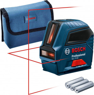 Bosch GLL 2-10 Professional | Nivel Láser de Líneas Compacto e Intuitivo