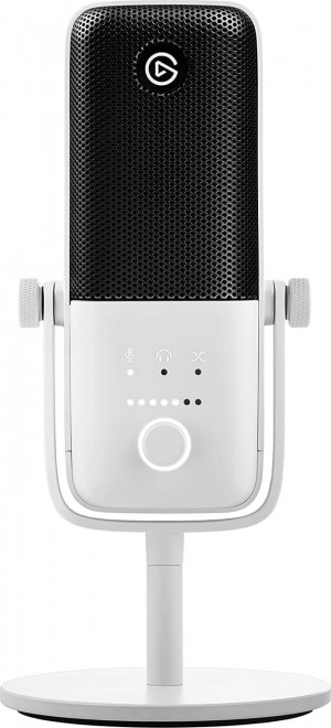 Elgato Wave:3 Micrófono condensador USB profesional prémium para streaming color blanco