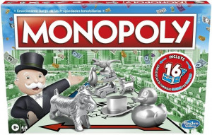 Monopoly: Juego de mesa clásico para 2-6 jugadores, para niños de 8 años en adelante