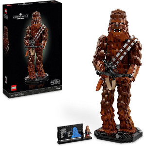 LEGO 75371 Star Wars Chewbacca: Maqueta Coleccionable del 40º Aniversario de El Retorno del Jedi