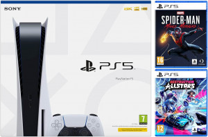 Consola PlayStation 5 + Marvel´s Spider-Man Miles Morales + Destruction Allstars