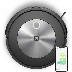 iRobot Roomba j7 Robot Aspirador con Wi-Fi y Cepillos de Goma Multisuperficie