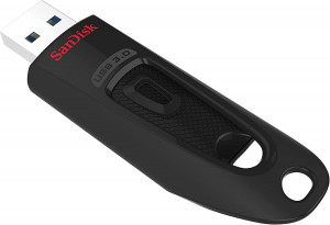 Memoria USB 3.0 SanDisk Ultra de 128 GB: almacena y transfiere tus archivos a alta velocidad