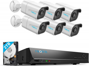 Kit de cámaras Reolink 4K PoE para vigilancia y seguridad 24/7