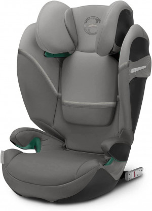 Cybex Gold Solution S2 i-Fix: silla de coche gris para niños de 3 a 12 años (15-50 kg)
