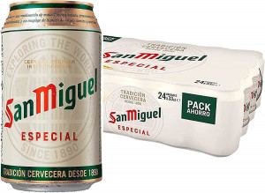 Cerveza San Miguel Especial: Sabor Premium en pack de 24 latas