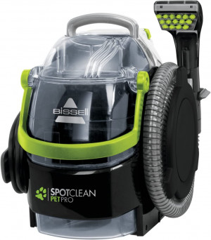 Bissell Spotclean Pet Pro: alfombras, tapicería y coche - 750W, 2.8L, negro/verde