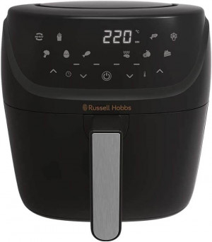 Freidora de aire Russell Hobbs XXL sin aceite, 10 programas y capacidad de 8L