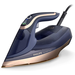 Plancha de Vapor Philips Azur Serie 8000 - Potencia de 3000W y Tecnología OptimalTEMP