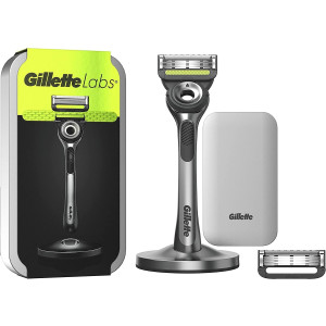 Gillette Labs Maquinilla de Afeitar Hombre con 2 Cuchillas de Recambio
