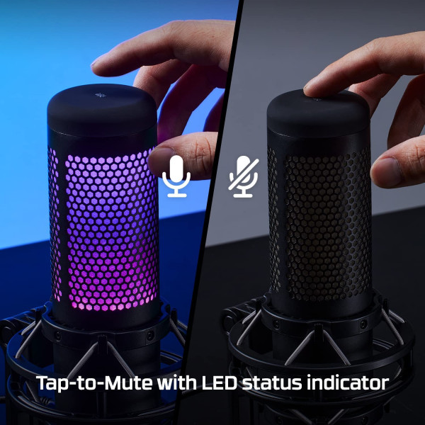 HyperX QuadCast S: el micrófono para streaming y podcasting