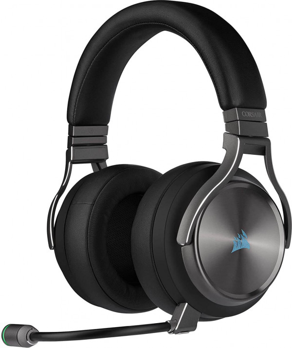 Auriculares inalámbricos para juegos CORSAIR VIRTUOSO RGB SE color Gris Plomo