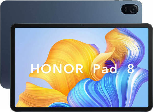 Tablet HONOR Pad 8: Pantalla 2K 12" con 6GB+128GB, 8 altavoces y batería de 7250mAh (Azul)