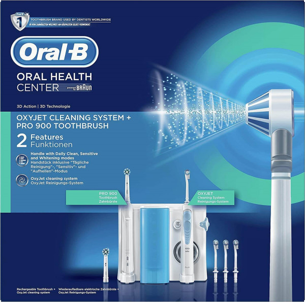 Oral-B PRO 900: Cepillo + Irrigador con Tecnología Oxyjet