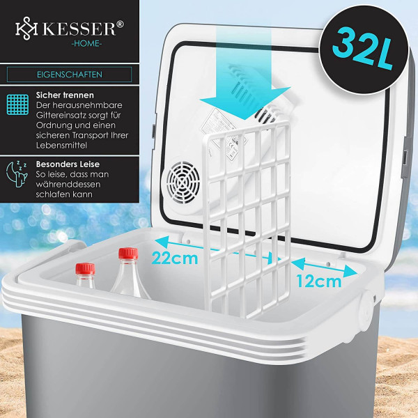 Kesser Nevera Eléctrica Portátil de 23L