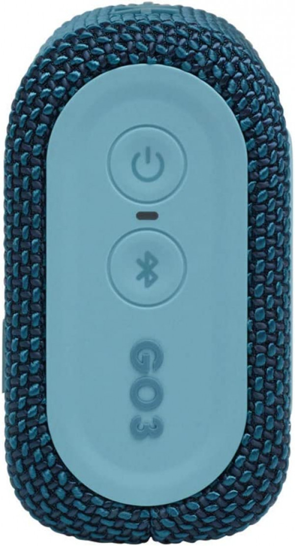 JBL GO 3: Sonido Potente y Resistente al Agua, color azul